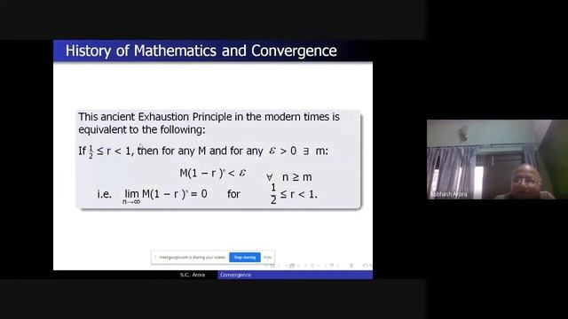 Lecture on Path of Convergence:Part 1 by Late Prof. S.C. Arora смотреть онлайн