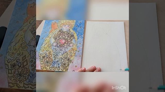 Бесплатный мастер-класс "Ангел хранитель" часть6 смотреть онлайн