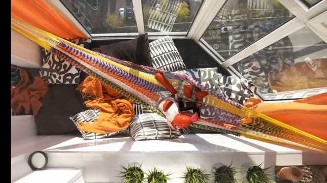 Дизайн лоджии 6 кв.м с гамаком смотреть онлайн