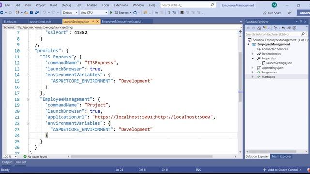ASP NET Core launchsettings json file in arabic смотреть онлайн