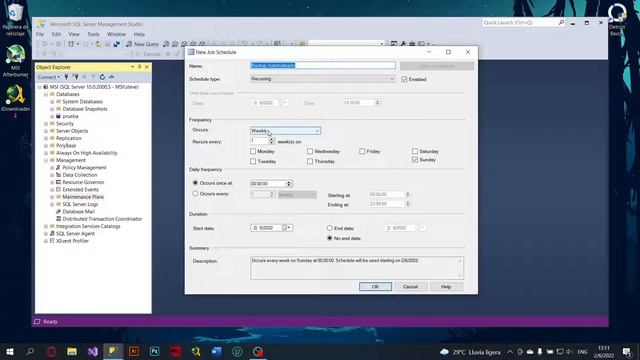 Como crear una copia de seguridad programada en SQL Server 2019 смотреть онлайн