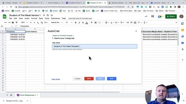 How to use the Autocrat add-on to generate certificates. смотреть онлайн