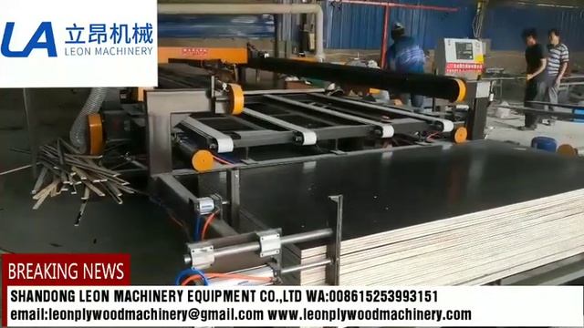 Специальный распиловочный станок для фанеры / фанерное оборудование / фанерный завод