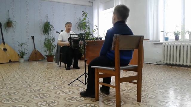 Урок по баяну. смотреть онлайн