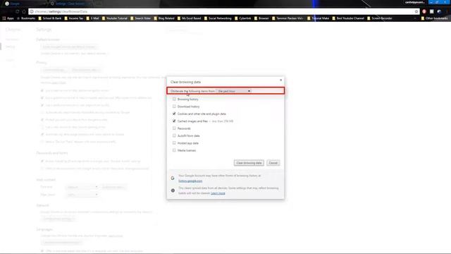 How to Clear Cache and Cookies Data in Google Chrome Browser смотреть онлайн