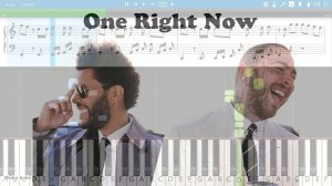 Post Malone, The Weeknd - One Right Now [Piano Tutorial | Sheets | MIDI] Synthesia