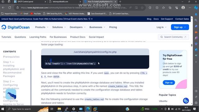 PART 2 || Konfigurasi Domain di EHCP menggunakan WordPress смотреть онлайн