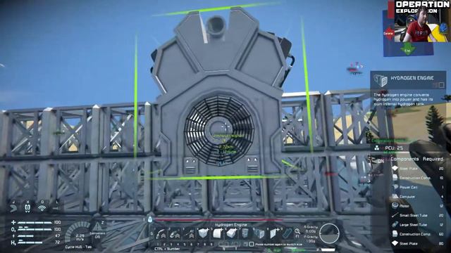Space Engineers - Operation Exploration - EP38 - Building the Power Station смотреть онлайн