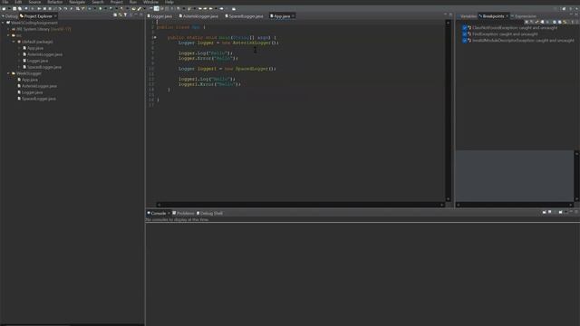 Logger Assignment смотреть онлайн