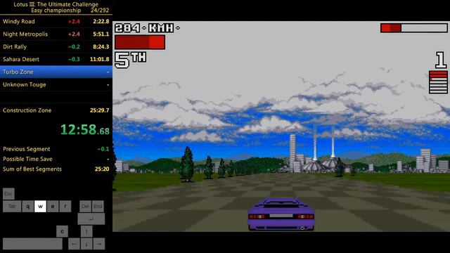 Lotus III: The Ultimate Challenge - Easy championship in 25:23 (WR) смотреть онлайн