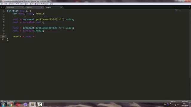 Уроки JavaScript Практика#10 Делаем калькулятор смотреть онлайн