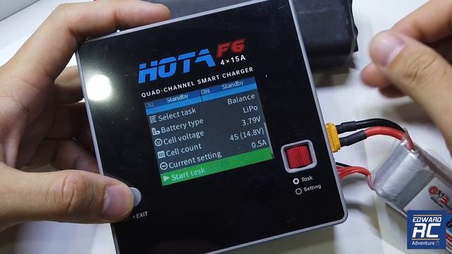 HOTA F6 Quad Charger Full Review - Banggood смотреть онлайн
