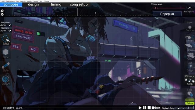 Маппинг в osu! с объяснением всего что делаю. Часть #1 (Тайминг и Оффсет) смотреть онлайн