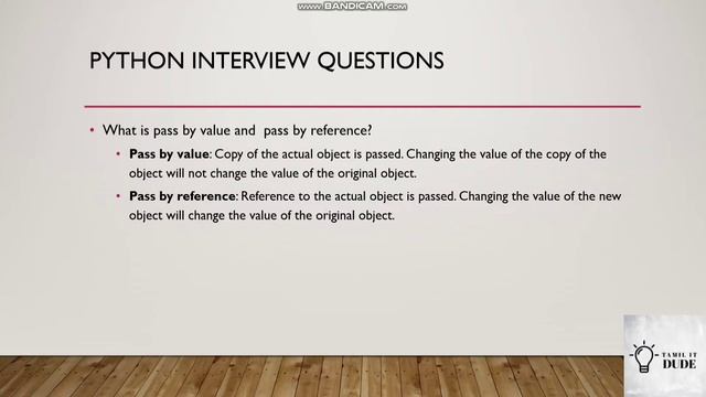 Top 25 Python interview questions | clear explanation in Tamil смотреть онлайн