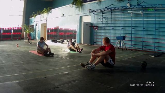 Упражнения с набивным мячом смотреть онлайн