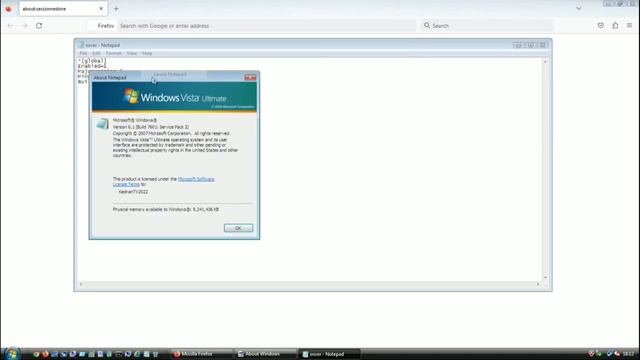 Running Modern Programs on Windows Vista! - Extended Kernel Demo смотреть онлайн