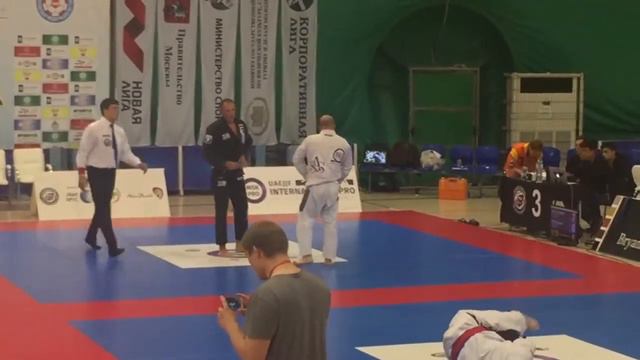 UAEJJF Moscow International Pro Jiu-Jitsu Championship 2017 Ayaz Suleyman vs Pavel Stakanov. смотреть онлайн