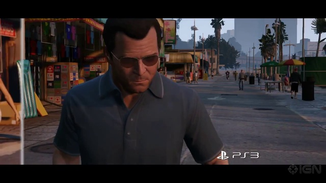 GTA V: сравнение графики на PS3 и PS4 смотреть онлайн