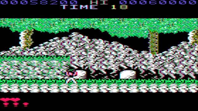 Bad Dudes (1988) Data East - Quicksilver Software (Apple2)