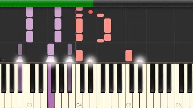 Adele - Rolling In The Deep - Piano Tutorial by Amadeus (Synthesia) смотреть онлайн