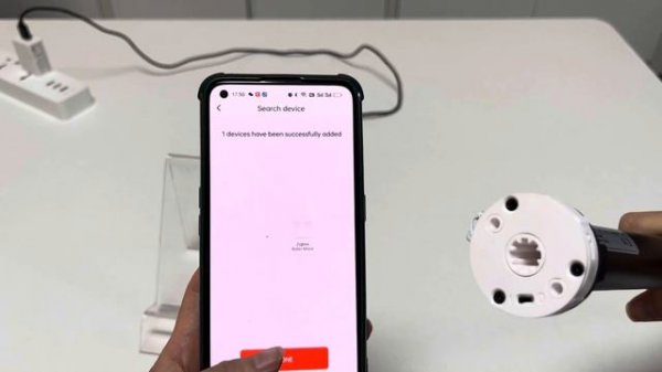 How to Pair Tuya Smart ZigBee Battery Roller Blind Motor add to ZigBee Gateway