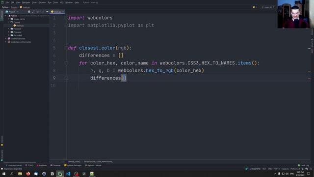 Color Name Detector in Python смотреть онлайн