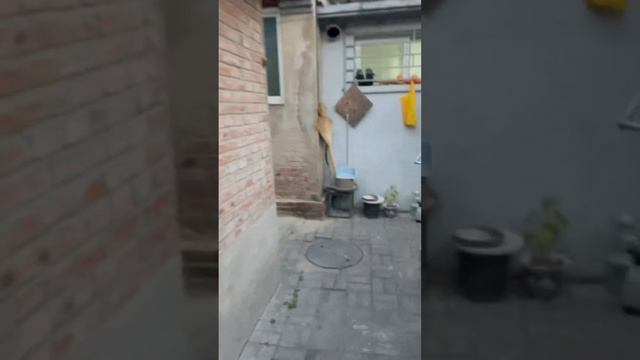 Обычный дворик в Пекине! #китай #дворик #жизнь #сославономиюльком