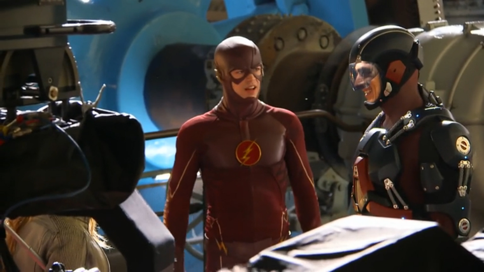 Легенды завтрашнего дня / DC's Legends of Tomorrow (2016) О съёмках (Русский язык) (Сезон 1) смотреть онлайн