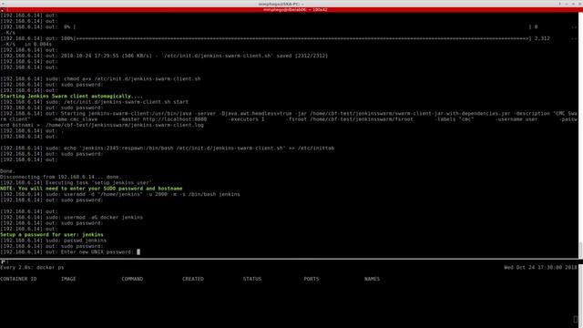 Setup Jenkins CI server in a Docker container, SonarQube and Portainer with one-liner смотреть онлайн