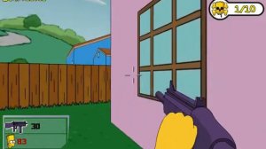 Simpsons 3D Springfield Барт Симпсон играет в Counter-Strike