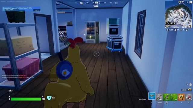 New GIANT CHICKEN Skin Gameplay in Fortnite! (Family Guy) смотреть онлайн