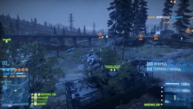 ТАКТИЧЕСКИЙ ГАЙД по Battlefield 3. Истребители танков - СПРУТ-СД и M-1128 смотреть онлайн