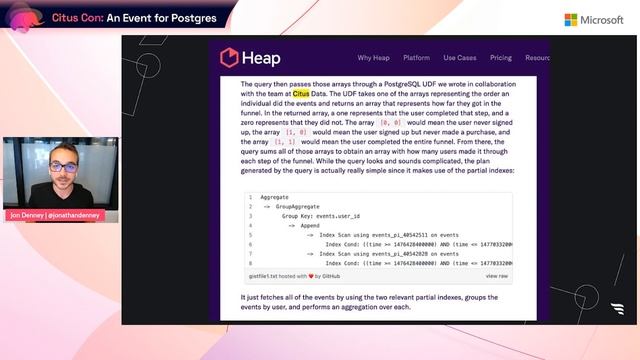 Lessons learned scaling our SaaS on Postgres to 8+ billion events | Citus Con 2022 смотреть онлайн