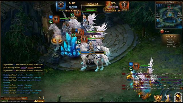 LoAII GTArcade Launcher and FB Day 2 CS Crystal Battle Manual with 2 Accounts смотреть онлайн