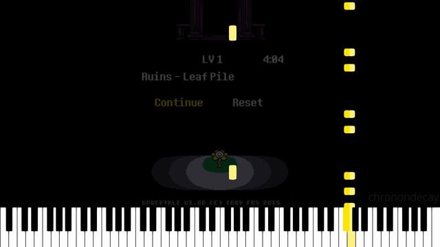 [Undertale] Start Menu [Piano Arrangement] смотреть онлайн