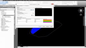 Анализ поверхности для объема Civil 3d