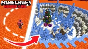 Я Превратил АД в ЛЕДЯНЫЕ ПИКИ в Майнкрафт Хардкоре ! (NEKICH Перезалив)