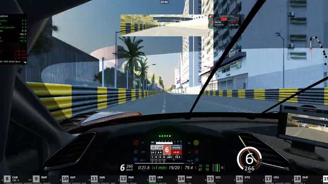 Serie de resistencia RF GT3 WSS Round 7 MACAO Assetto Corsa смотреть онлайн