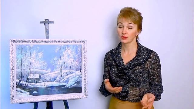 Как написать зимний пейзаж. Цвета, оттенки снега. Чем отличается зима в солнечную и пасмурную погод смотреть онлайн