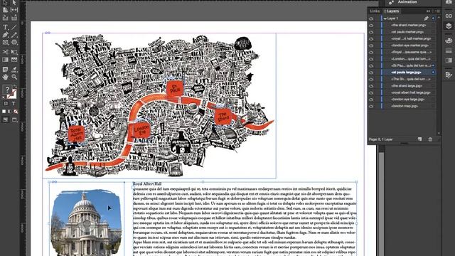 Adobe InDesign - creating a multistate map смотреть онлайн