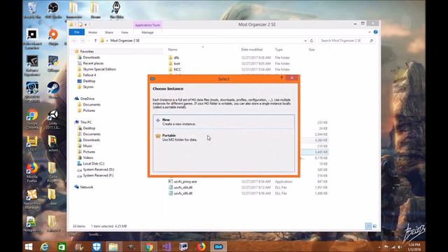 Skyrim SE: Mod Organizer 2 Installation Updated смотреть онлайн