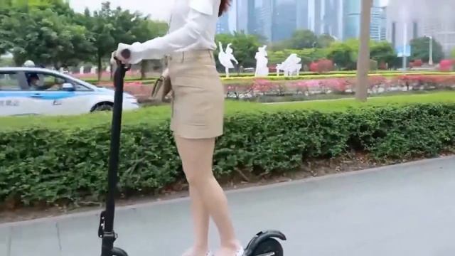MEGAWHEELS S10 Electric Scooter смотреть онлайн