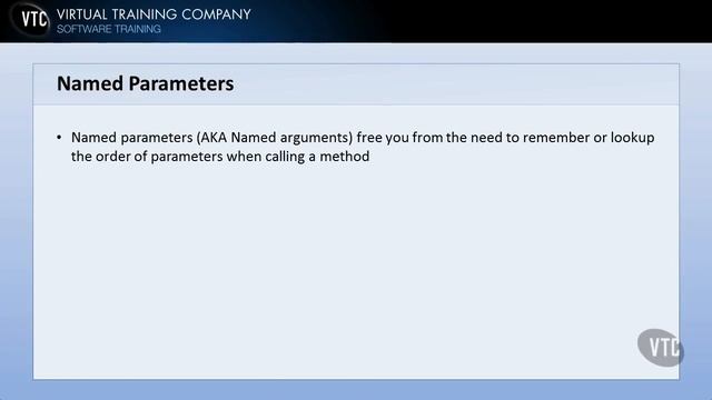 33 Named Parameters - Programming in C# - Exam 70-483 смотреть онлайн