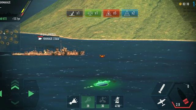 Прямо в пипку))) в батл оф варшипс (Battle of warships) смотреть онлайн