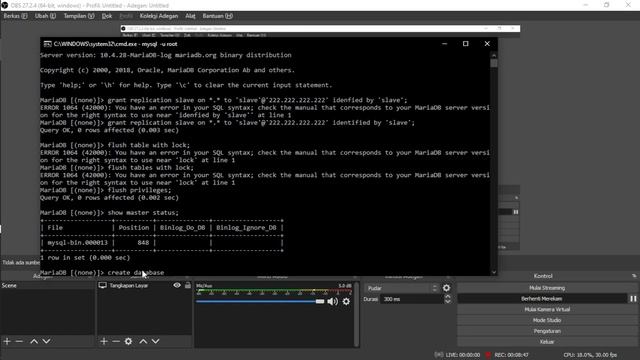 Mysql replication | master to master | Universitas Mandiri смотреть онлайн