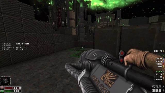 Azazel's Second Descent #5 [Doom 2 wad /w Russian Overkill mod] смотреть онлайн