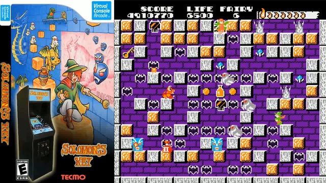 Gameplay "Solomon´s Key Hack Pandemonium" Nes смотреть онлайн