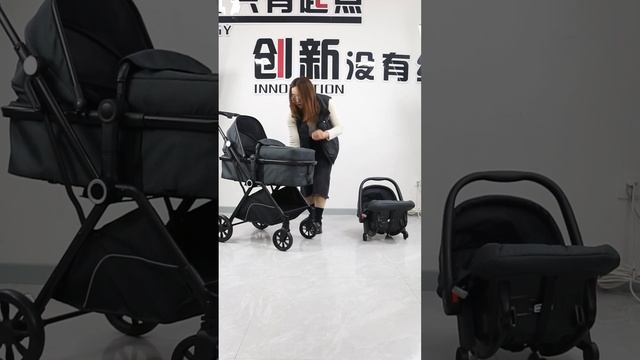 Premium 3in1 baby stroller with carrycot &car seat смотреть онлайн