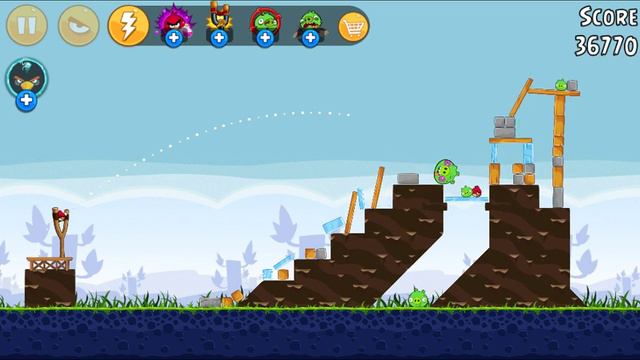 Angry Birds Classic Level 4 смотреть онлайн