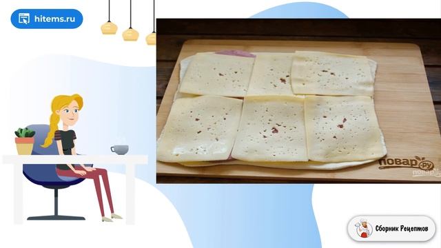 Запеченные булочки с ветчиной и сыром. Как приготовить в домашних условиях рецепты смотреть онлайн
